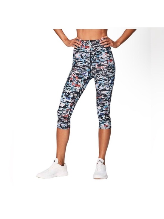 lululemon athletica Pants - Lululemon Break Free Tight Culture Clash Starlight cropped leggings